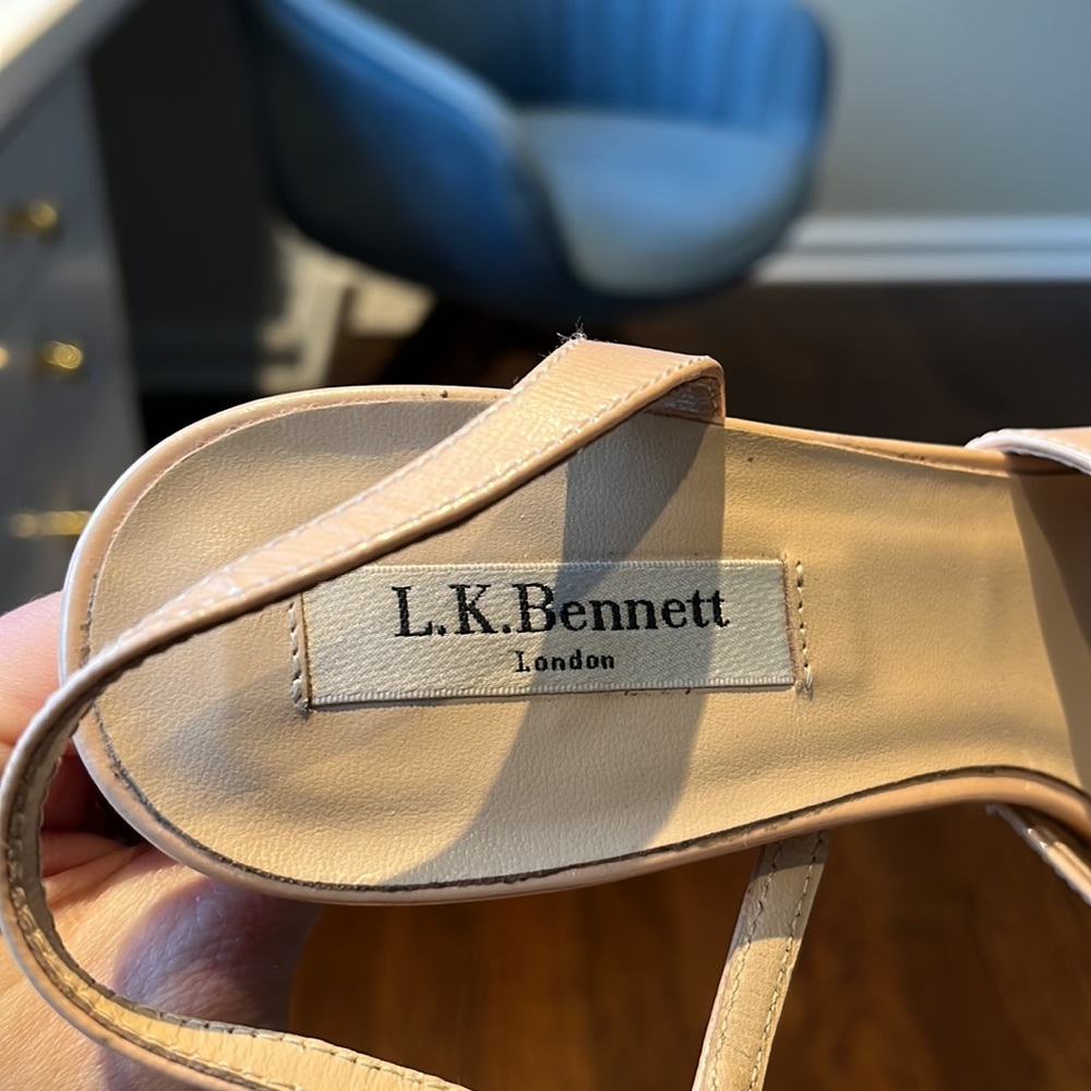 LK Bennett size 38 1/2 Palmitate sandals - Picture 6 of 7